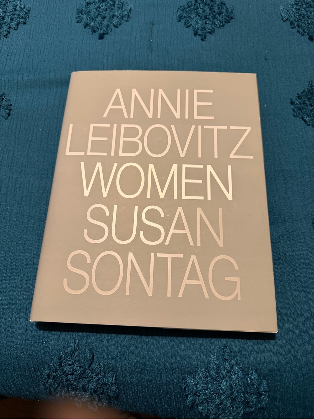 Women Annie Leibovitz Susan Sontag book